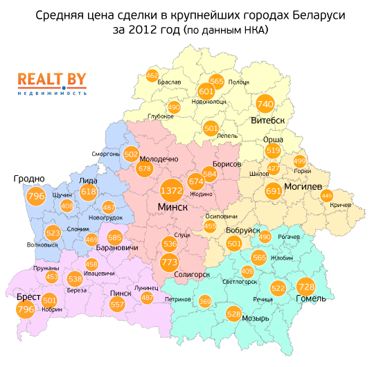 В Беларуси застройщикам в областях не хватает дольщиков
