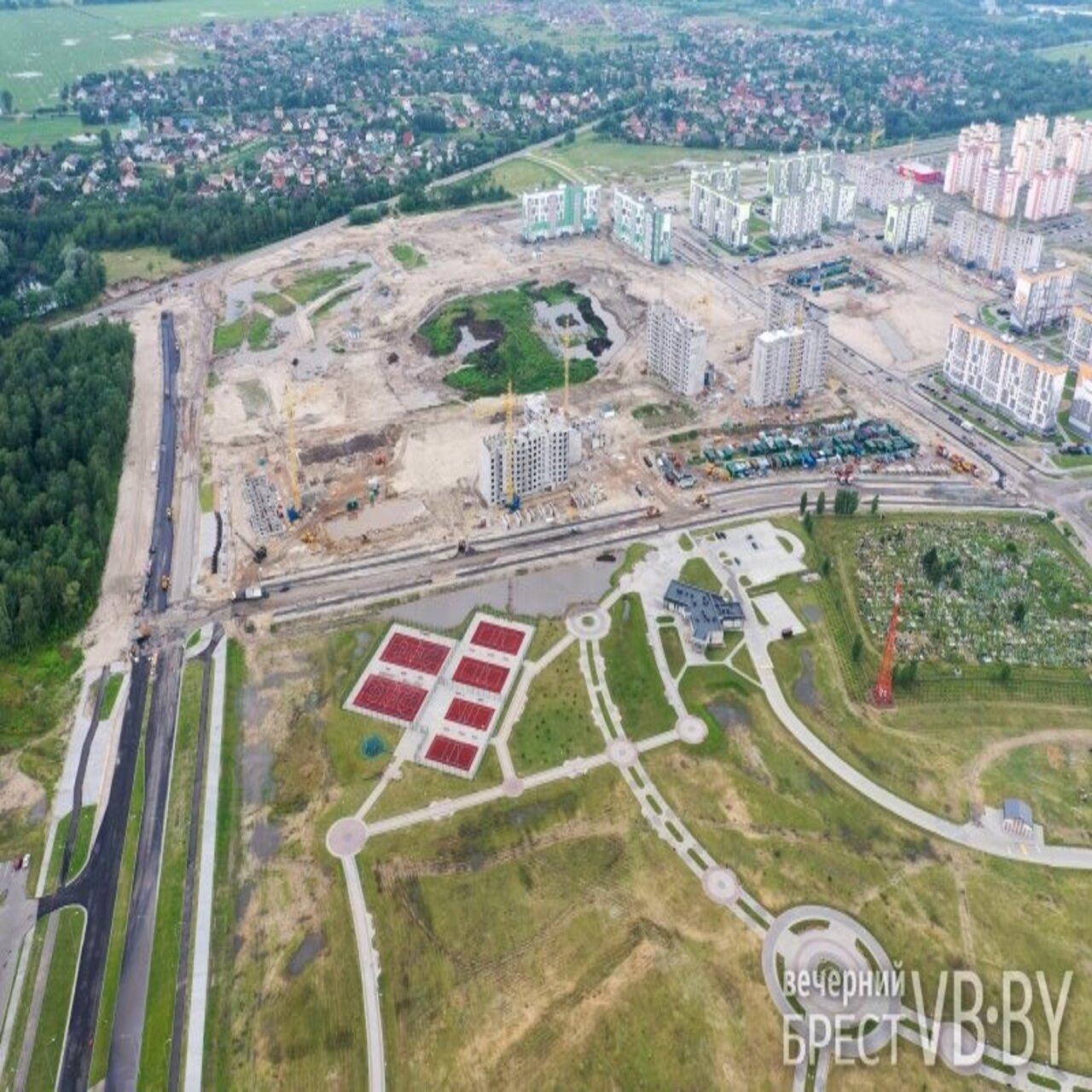 Урбанисты будут довольны. В Бресте появится микрорайон с дворами без машин,  велопарковками и усиленным озеленением — последние Новости на Realt