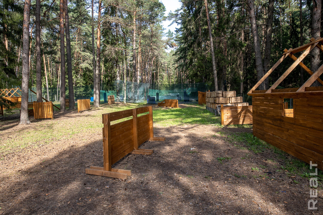 Веревочный городок. Скалодром