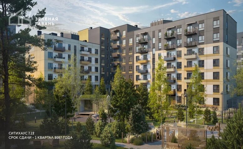 От 1394 долларов. В Зеленой Гавани предлагают квартиры с террасами в новом доме