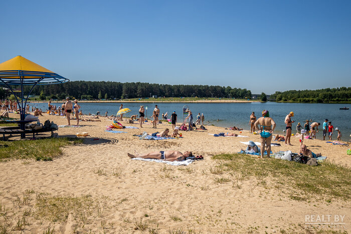 Где в Минске можно купаться? Вот список пляжей
