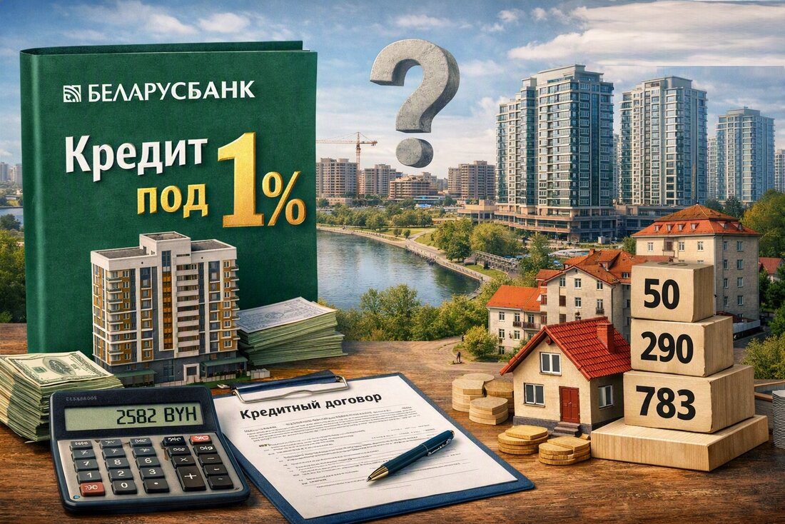 Кредит под 1%