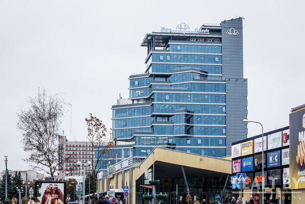 Здание Белгазпромбанка в Минске