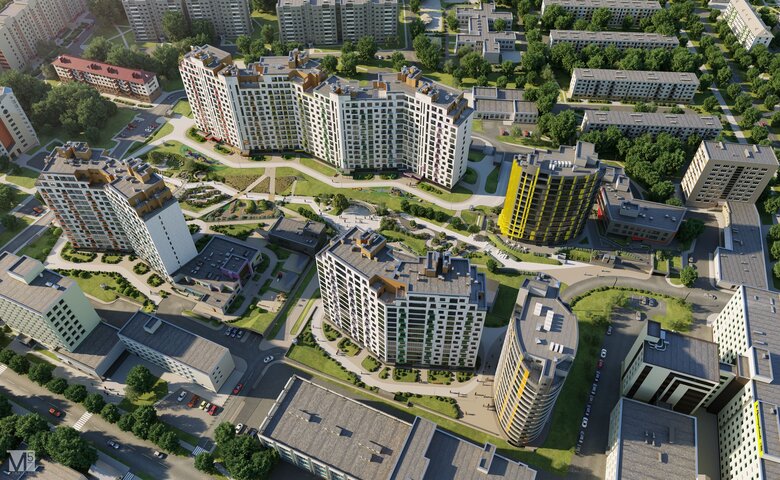 В Минске достраивают уникальный ЖК с бизнес-центром класса Prime. Что тут можно купить для жизни и работы?