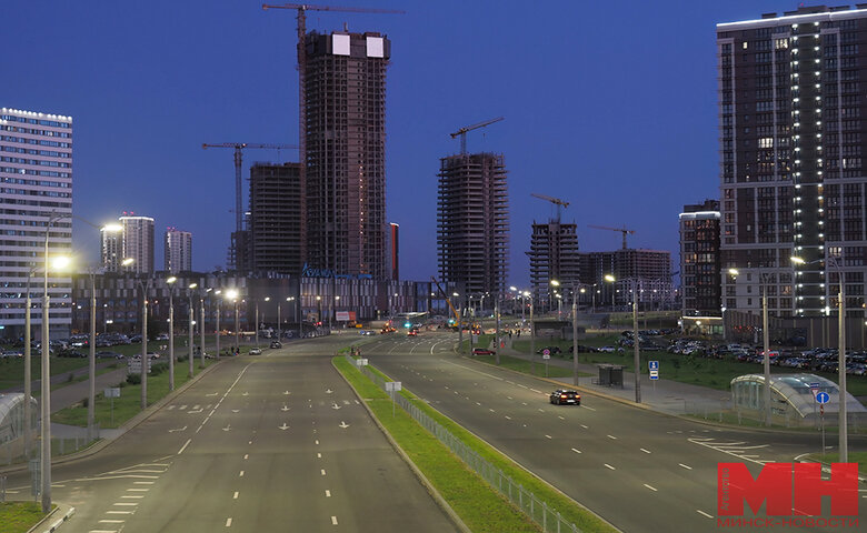 Проспект Мира полностью достроен. В Минск Мире открыли самую широкую дорогу