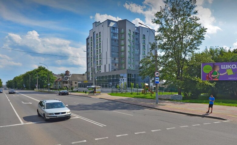 Раньше был частный сектор, сейчас — новый дом. Тут купили самую дорогую квартиру Могилева