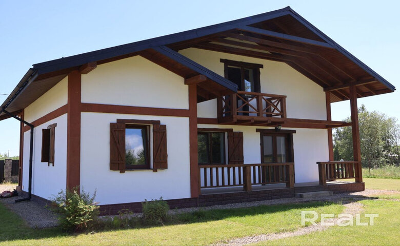 Дом и баня, в которой можно жить. Смотрим интересный вариант в "Логойском кратере"