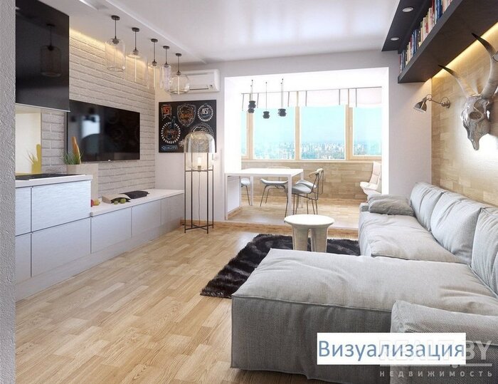 "Цена квартиры-студии всегда выше, чем обычной "однушки". За сколько можно купить или снять в Минске жилье нового формата