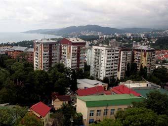 Панорама Сочи. Фото (c)AFP
