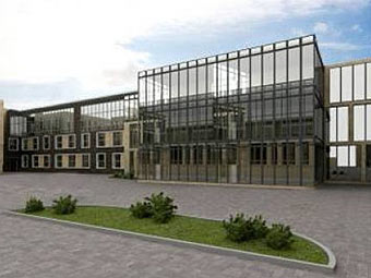 Офисное здание из базы компании C&amp;W/S&amp;R. Иллюстрация с сайта компании.