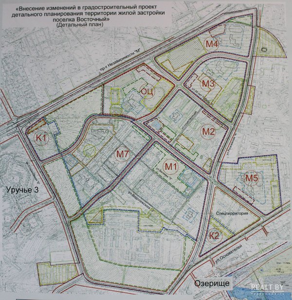 Карта минска рогачевская 20