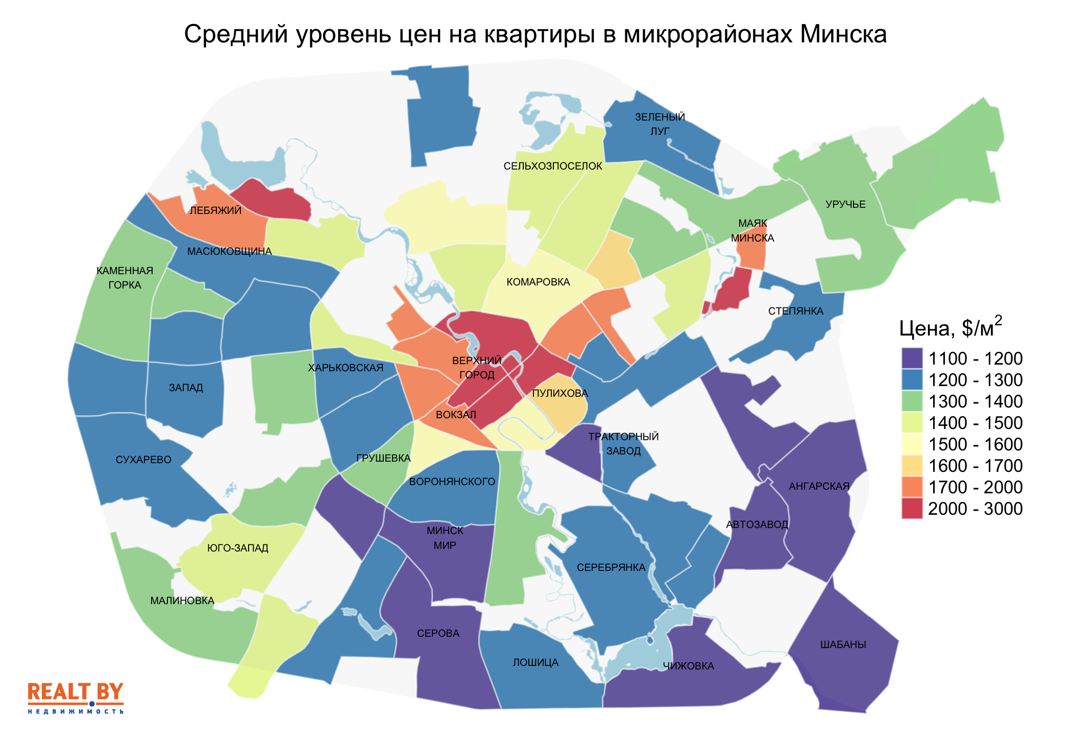 Мониторинг цен предложения квартир в Минске за 26 апреля — 3 мая 2021 года