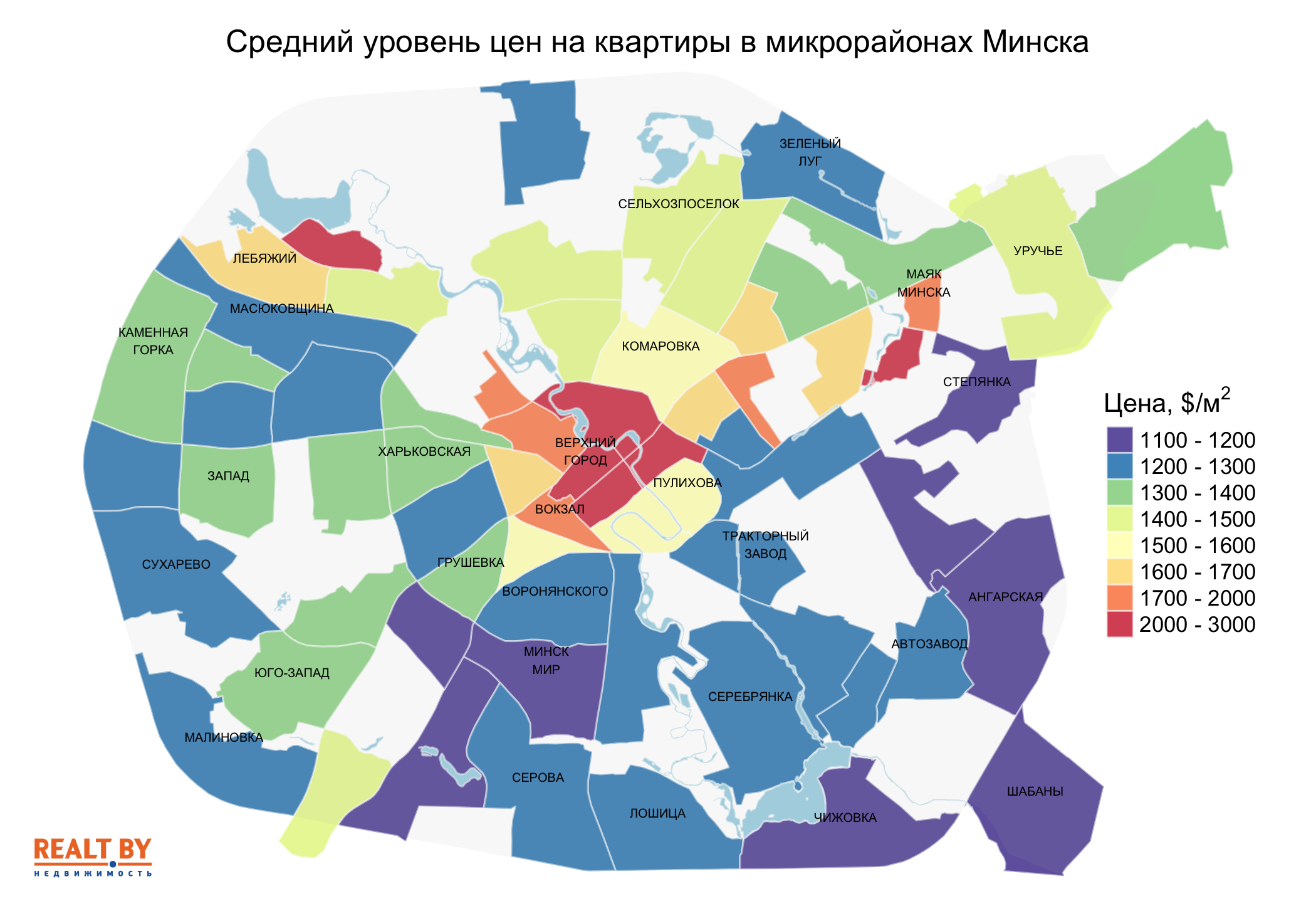 Мониторинг цен предложения квартир в Минске за 31 мая — 7 июня 2021 года