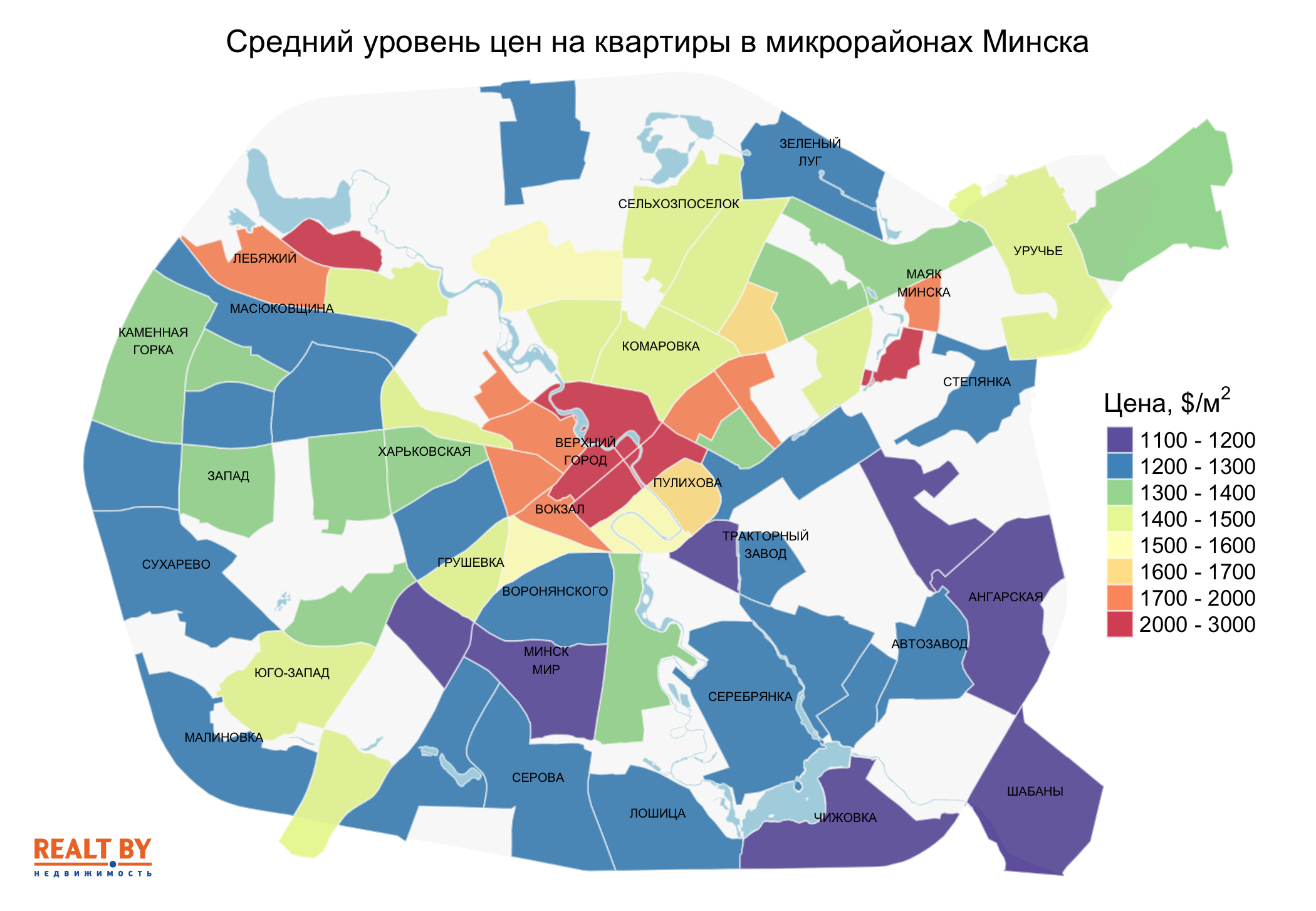 Мониторинг цен предложения квартир в Минске за 5-12 апреля 2021 года