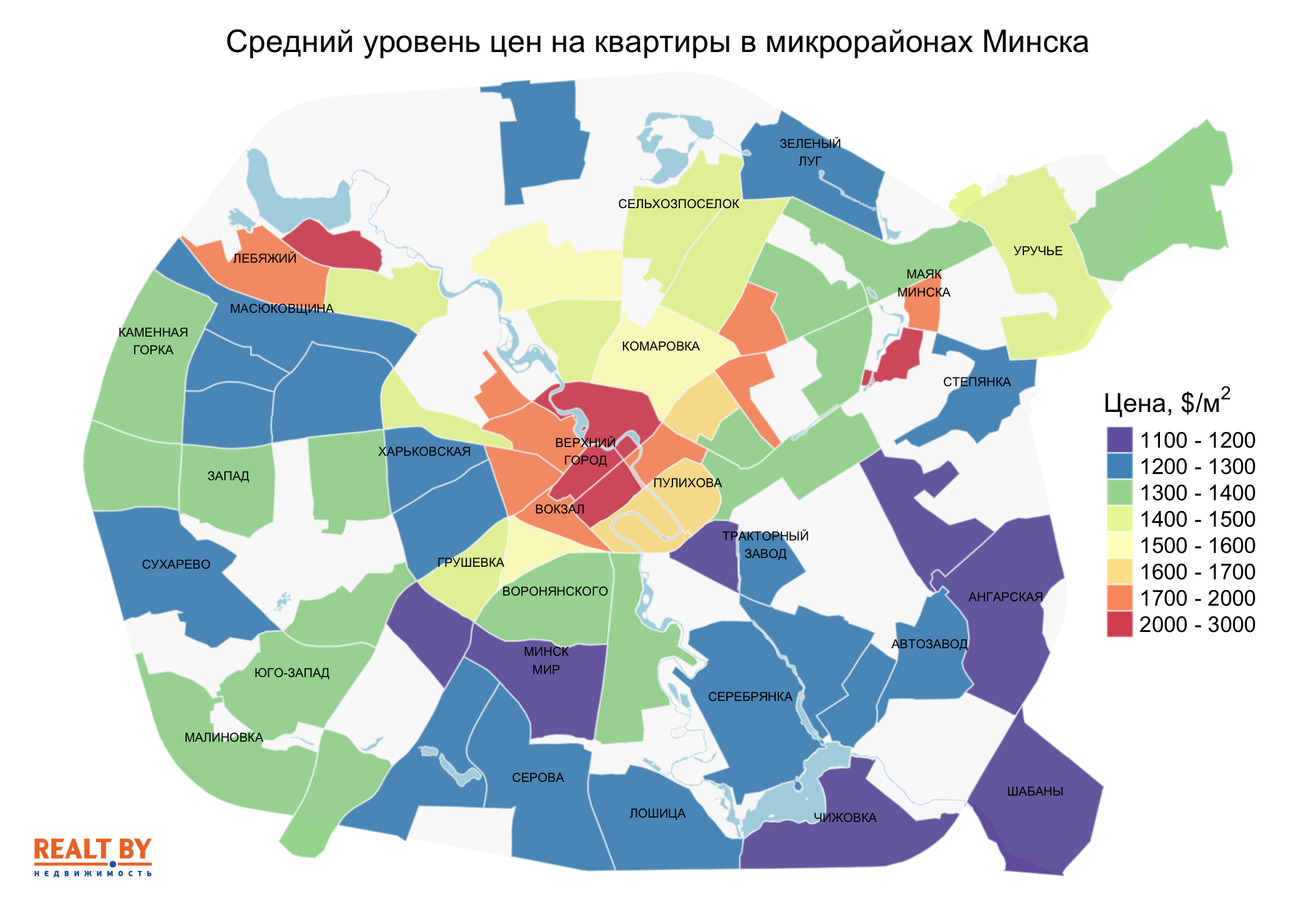 Мониторинг цен предложения квартир в Минске за 8-15 марта 2021 года