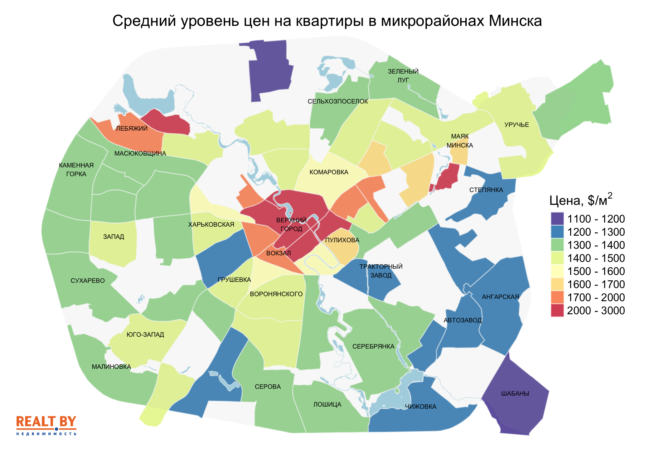 Мониторинг цен предложения квартир в Минске за 8-15 июня 2020 года
