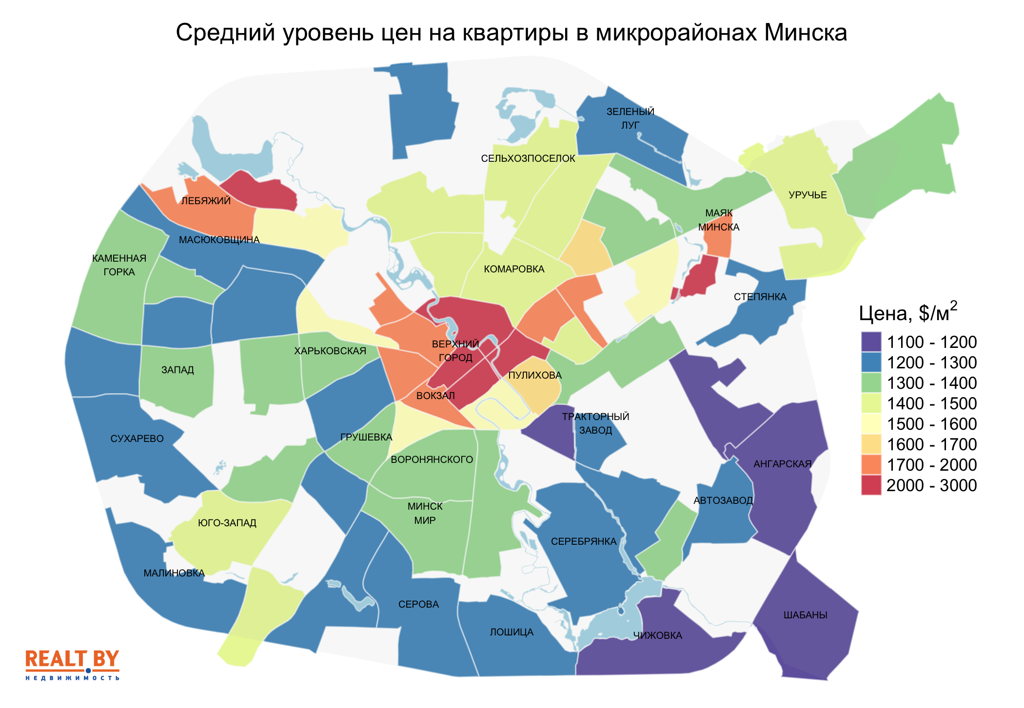Мониторинг цен предложения квартир в Минске за 11-18 января 2021 года