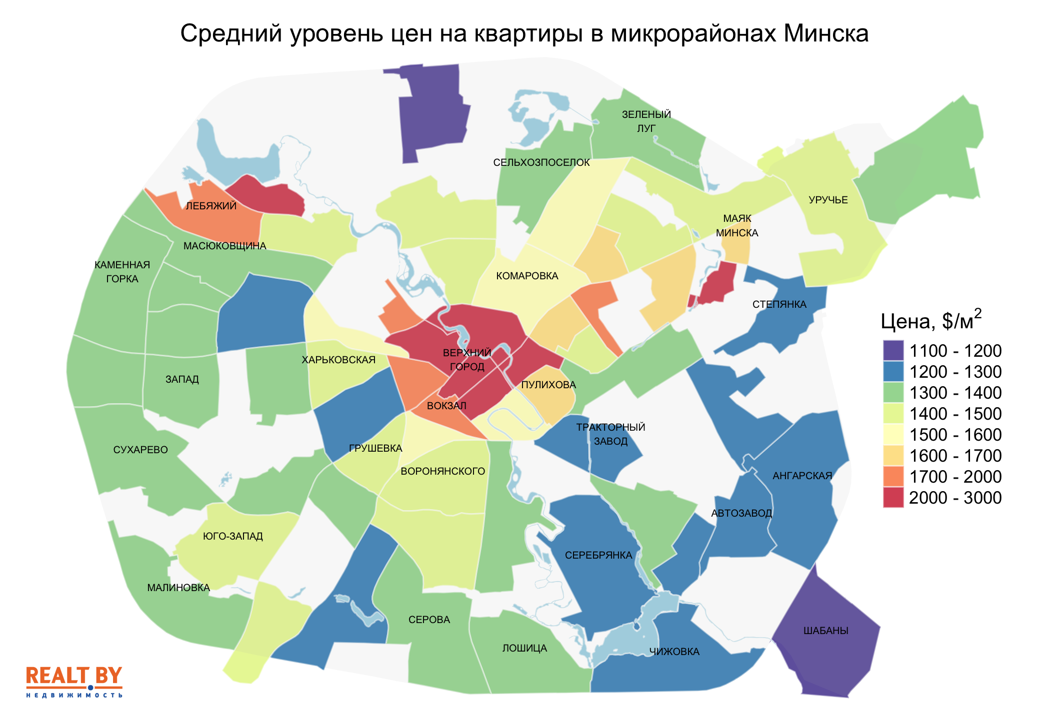 Мониторинг цен предложения квартир в Минске за 15-22 июня 2020 года